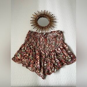 NWOT ZARA boho shorts